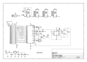 ICL7107 Voltmeter Module - Schematics