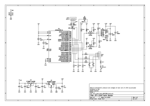 JETI LiXXX Vario with BMP280 ver. 1.2 - Schematics