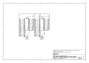 Willeprog DIL42 - PLCC44 Adapter - Schematics